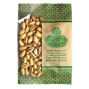 پسته اکبری درجه یک خام بسته بندی