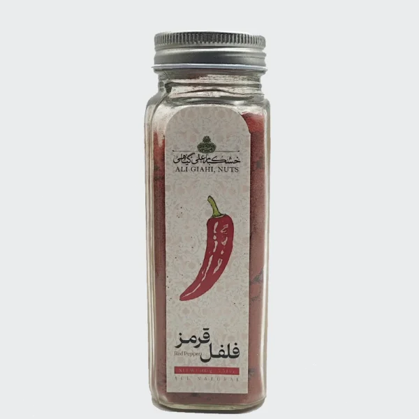 فلفل قرمز شیشه ای copy فلفل قرمز شیشه ای copy