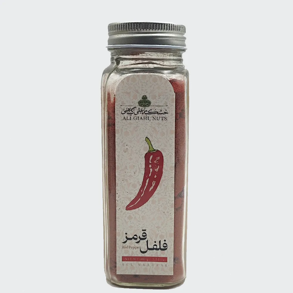 فلفل قرمز شیشه ای copy فلفل قرمز شیشه ای copy